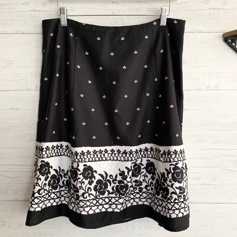 Liz Claiborne Floral Skirt